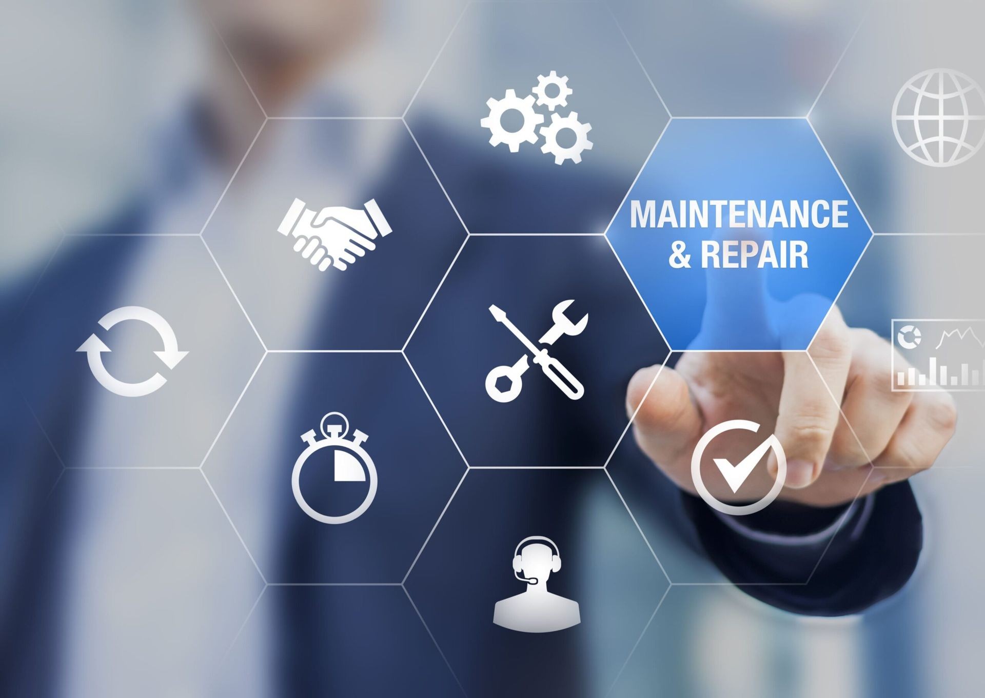 Repair, maintenance and services